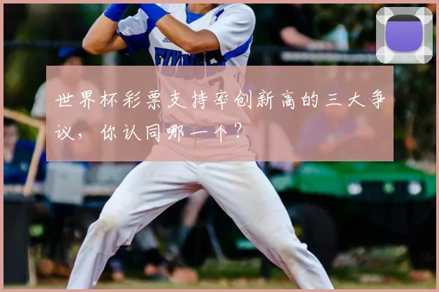 世界杯彩票支持率创新高的三大争议，你认同哪一个？